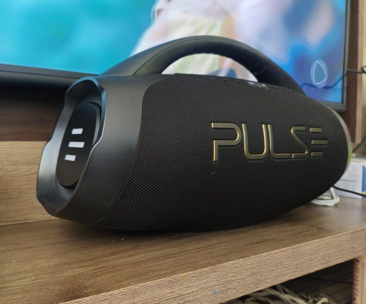 Caixa de Som Bluetooth Pulse X Boombox 220W Resistente a Água