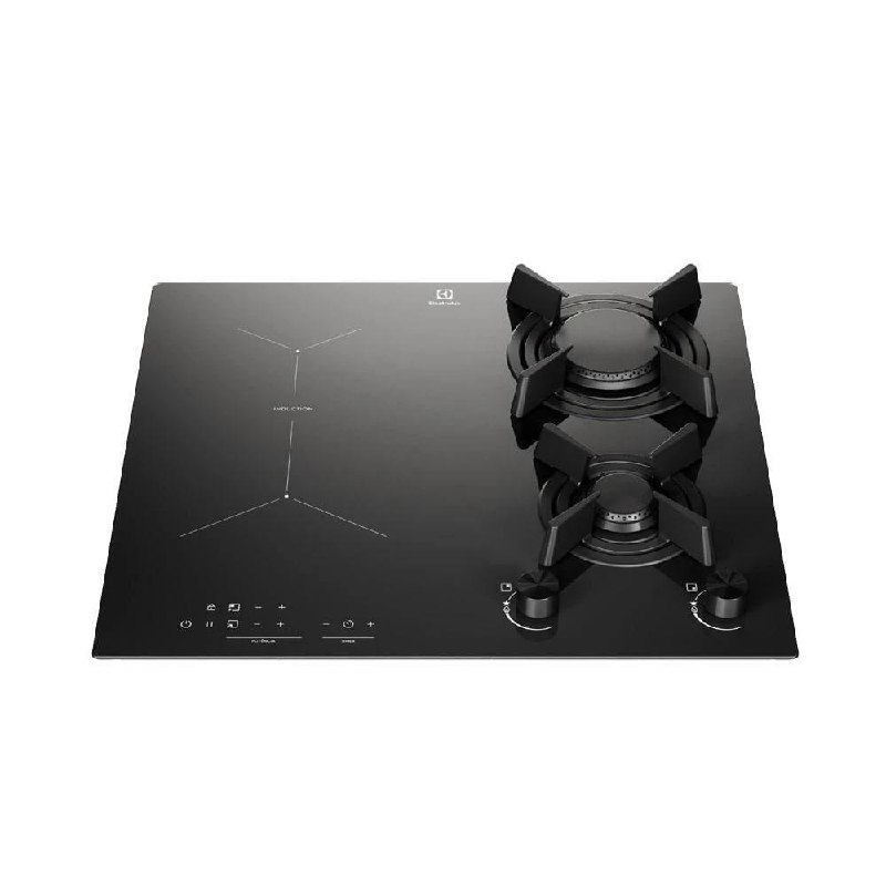 Cooktop 4 Bocas Electrolux Híbrido IE62H (2 Indução + 2 Gás)