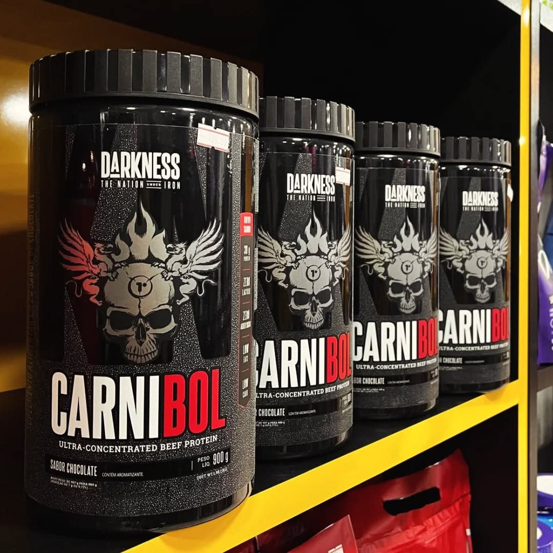 Whey Proteína Carnibol Blueberry 900g Darkness