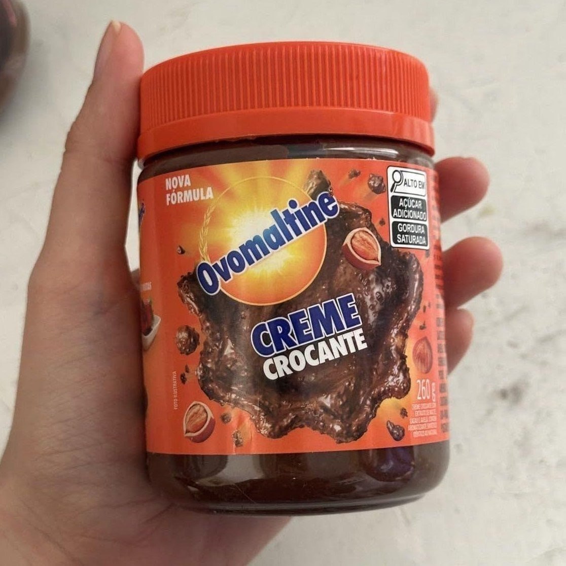 Creme Crocante Ovomaltine Pote 260g