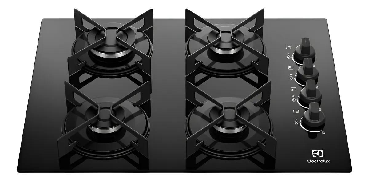 Cooktop 4 Bocas a Gás Electrolux Efficient KE4GR