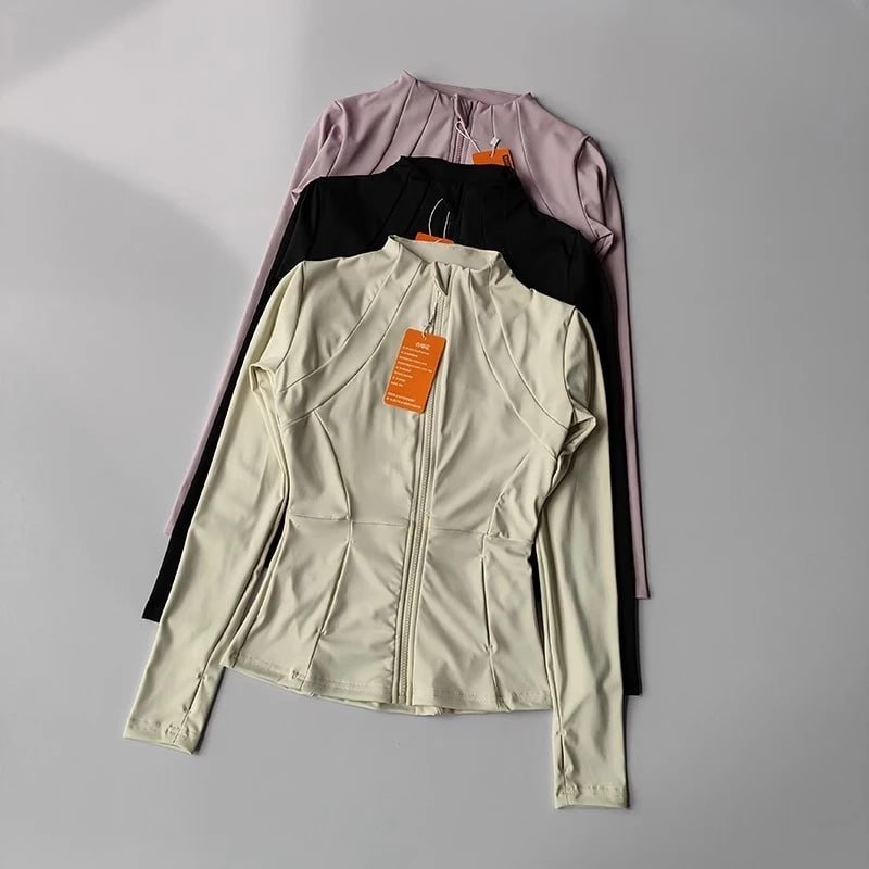 Jaqueta Esportiva Zip Fitness - 5 Cores (P ao GG)