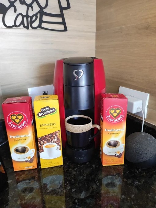 Cafeteira Espresso LOV 3 Corações 127v
