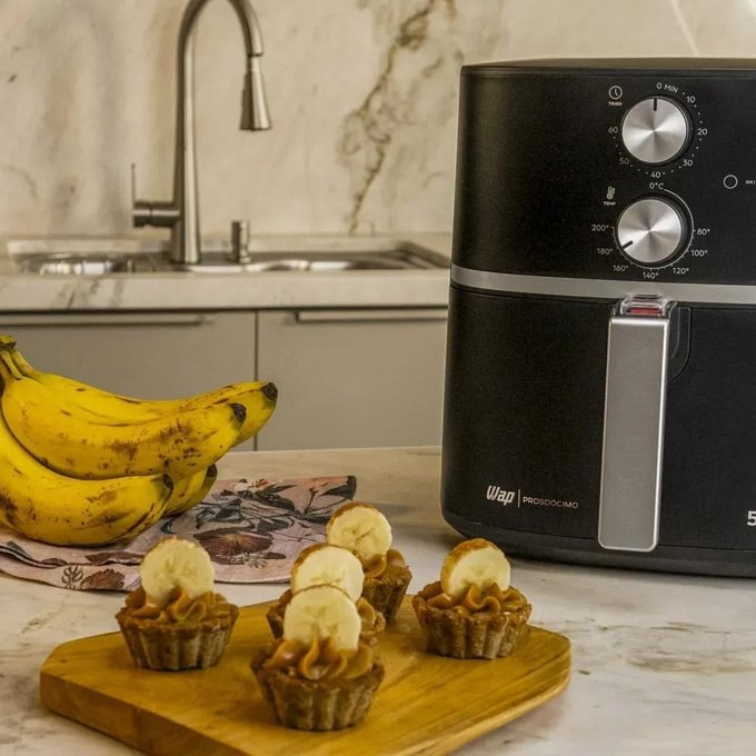Fritadeira Elétrica Air Fryer Wap Wafg2s 5 Litros 1500W