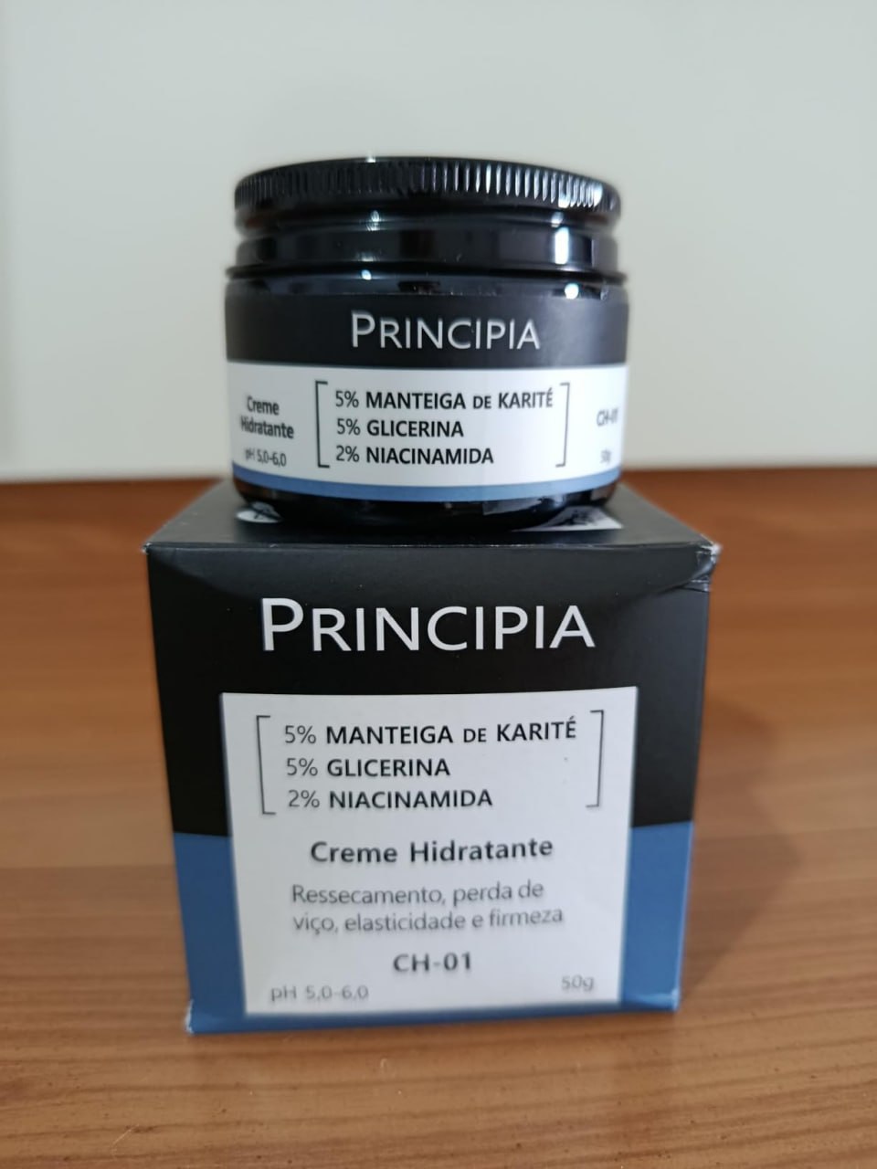 Creme Hidratante Facial Principia Ch-01 Karité e Glicerina 50g