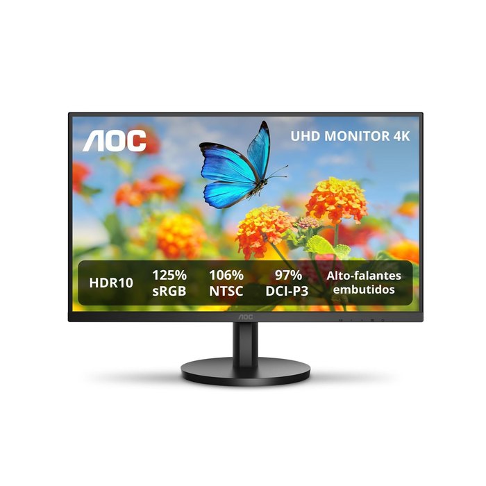 Monitor AOC 27" 4K UHD 60Hz 4ms U27B3A