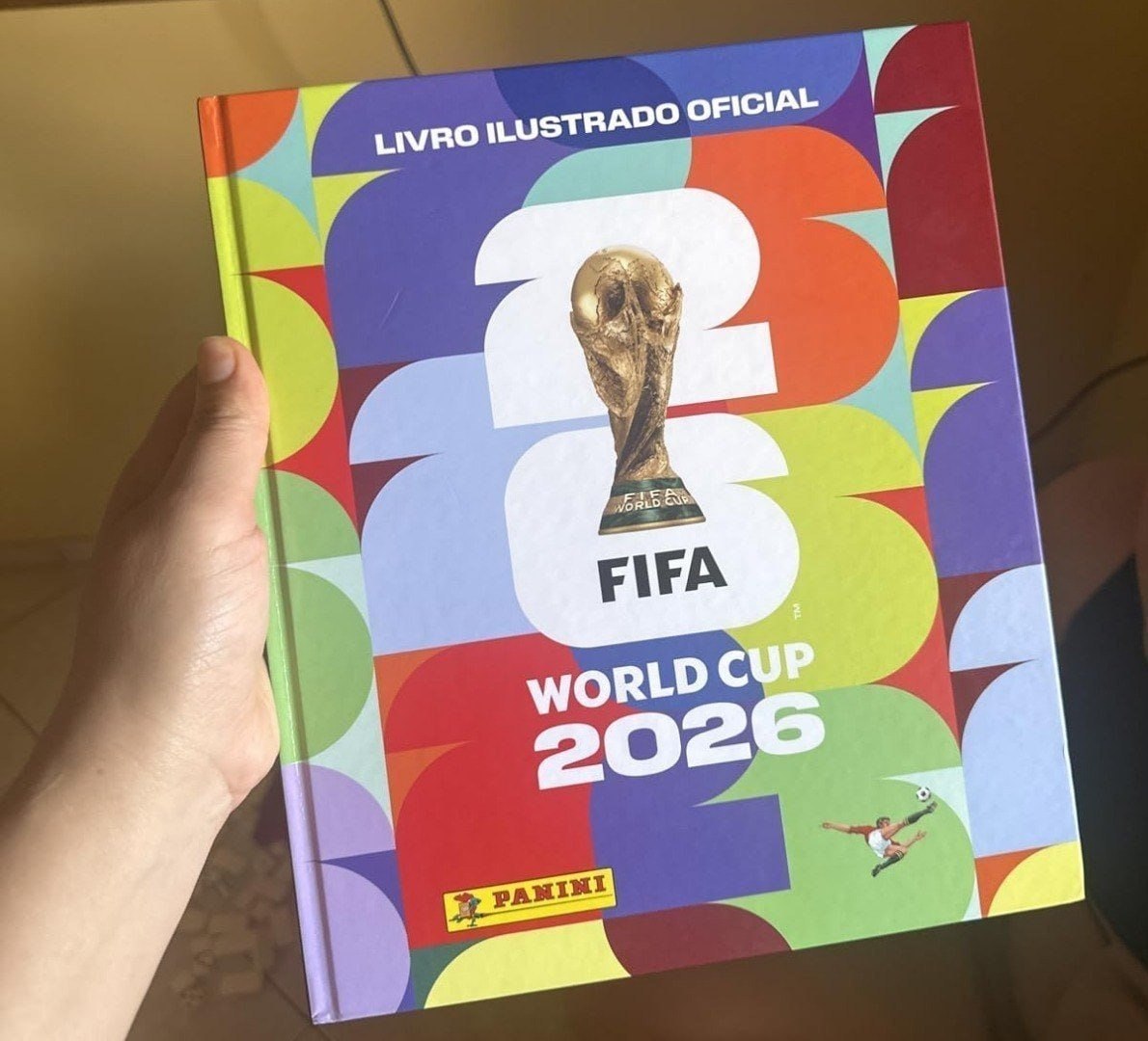 Álbum Copa do Mundo 2026 Panini Capa Dura