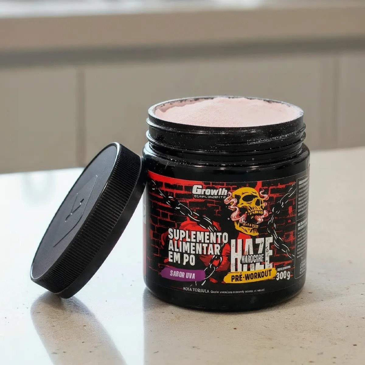 Pré-treino Haze Hardcore 300g Growth Supplements