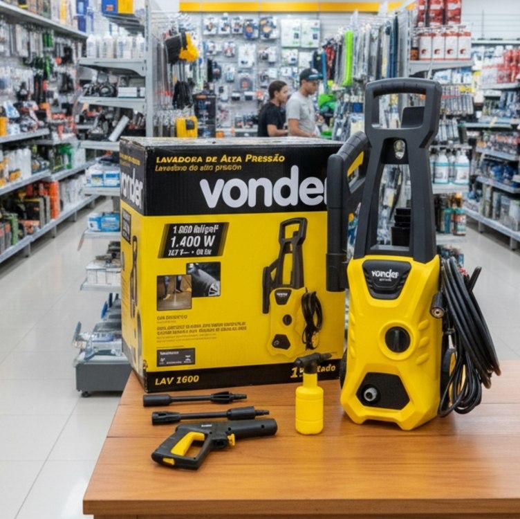 Lavadora de Alta Pressão Vonder 1400W 110V