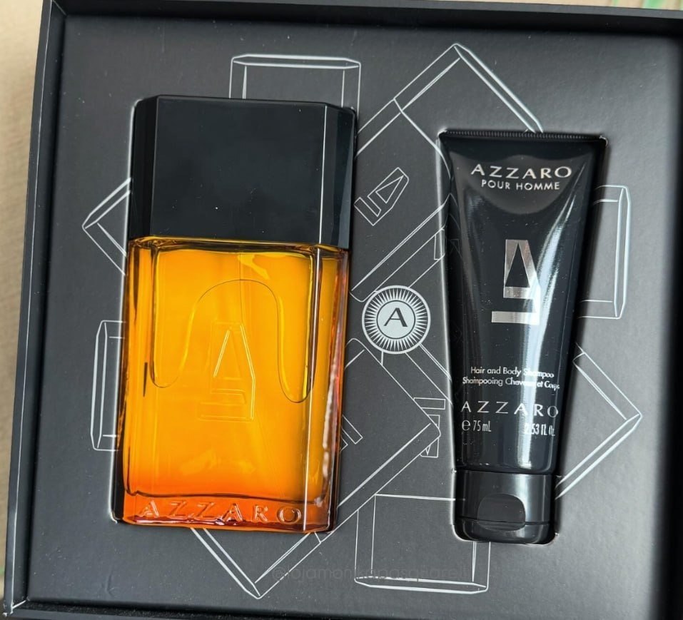 Kit Azzaro Pour Homme Eau de Toilette 100mL + Gel de Banho 75mL