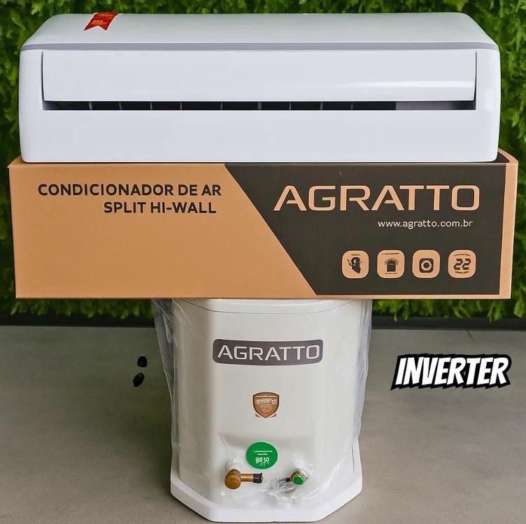 Ar Condicionado Split Inverter Agratto 9.000 BTUs Frio