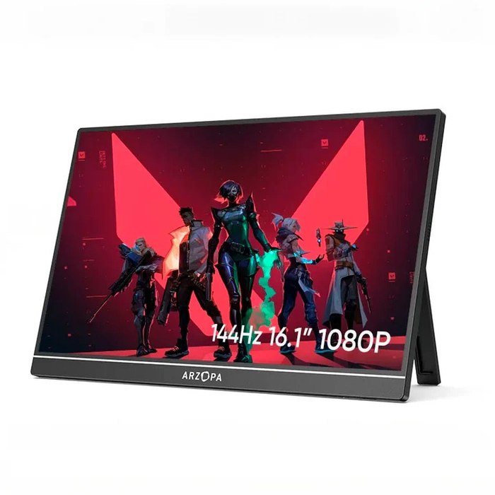 Monitor Portátil Arzopa 16.1" FHD 144Hz 1080p