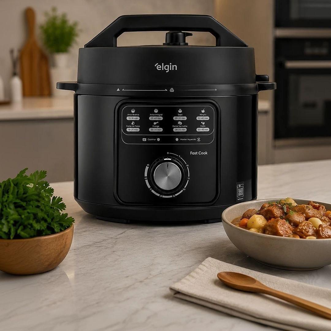 Panela de Pressão 4L Fast Cook Elgin 900W