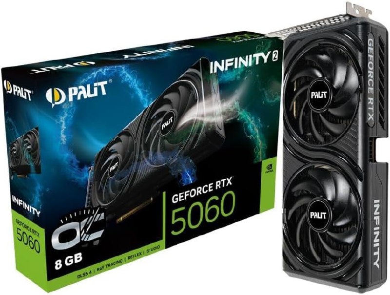 Palit RTX5060 Infinity 2 OC 8GB GDDR7