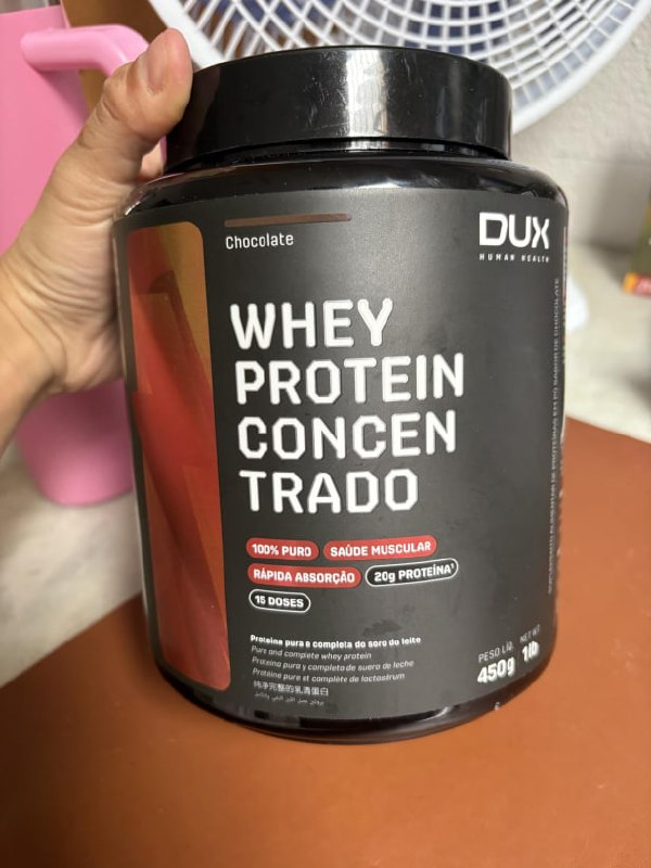 Whey Protein Concentrado Chocolate Dux 450g