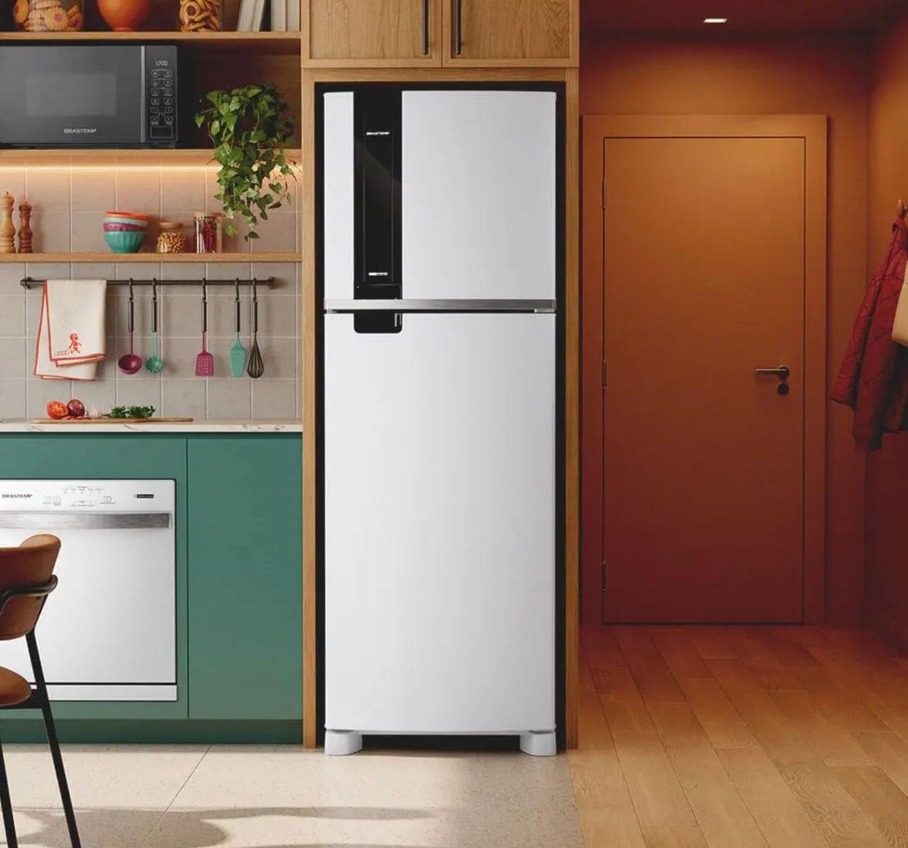 Geladeira Brastemp 385L Frost Free Duplex INVERTER BRM46MB