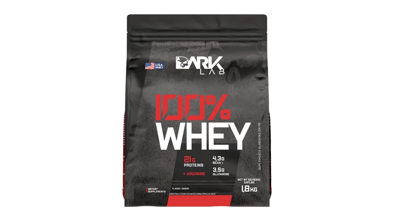 Dark Lab 100% Whey 1,8kg Morango