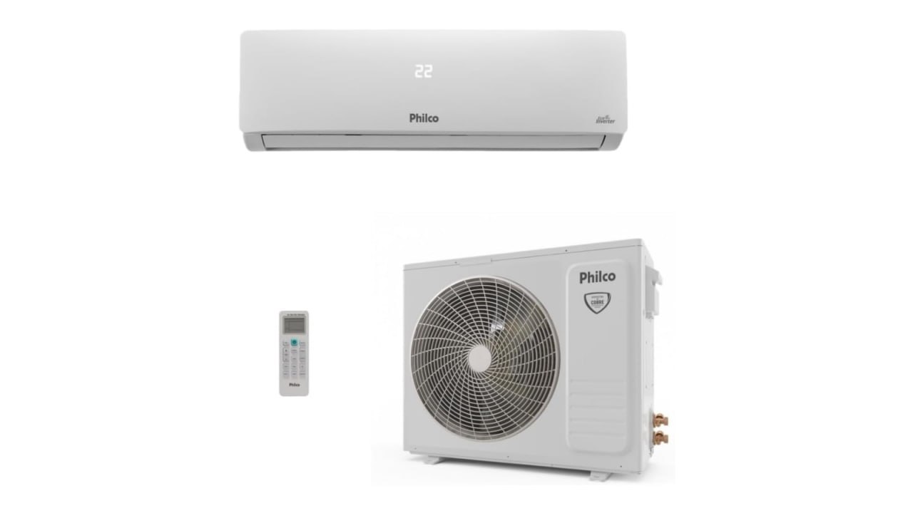 Ar-Condicionado Split HW Inverter Philco 18.000 BTUs Só Frio 220V