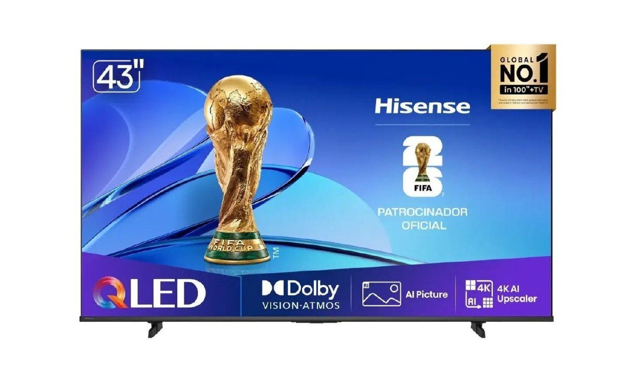 Hisense Smart TV UHD 43" 4K QLED (43Q6Q)