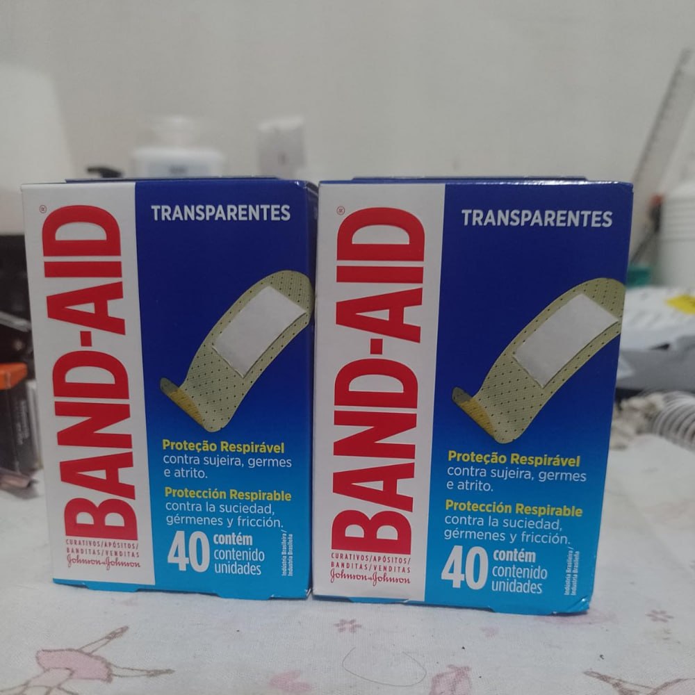 Band-Aid Curativos Adesivos 40 Unidades