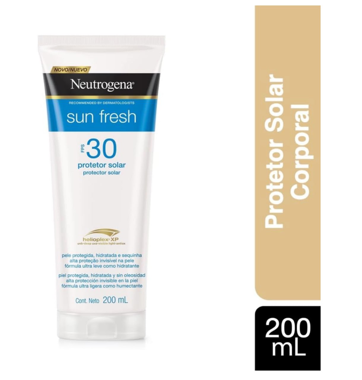Neutrogena Sun Fresh Protetor Solar Corporal FPS 30 200ml