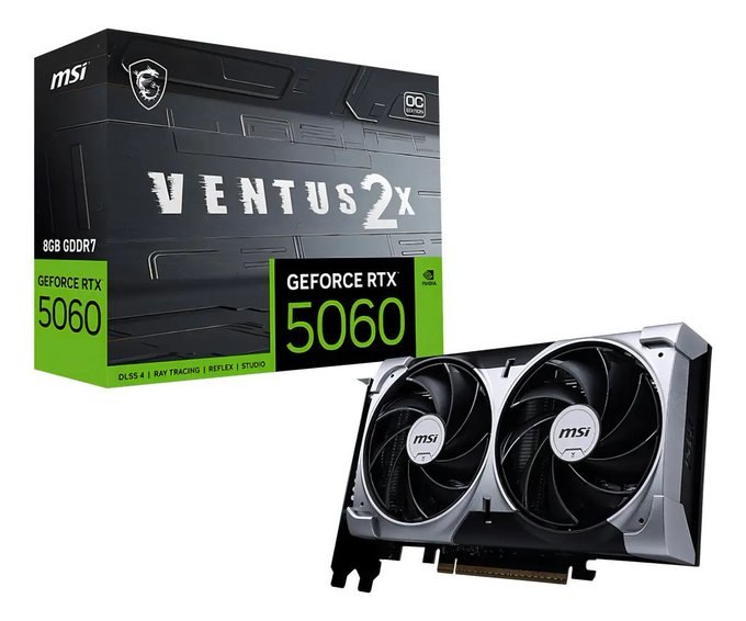 Placa de Vídeo MSI Nvidia GeForce RTX 5060 8GB