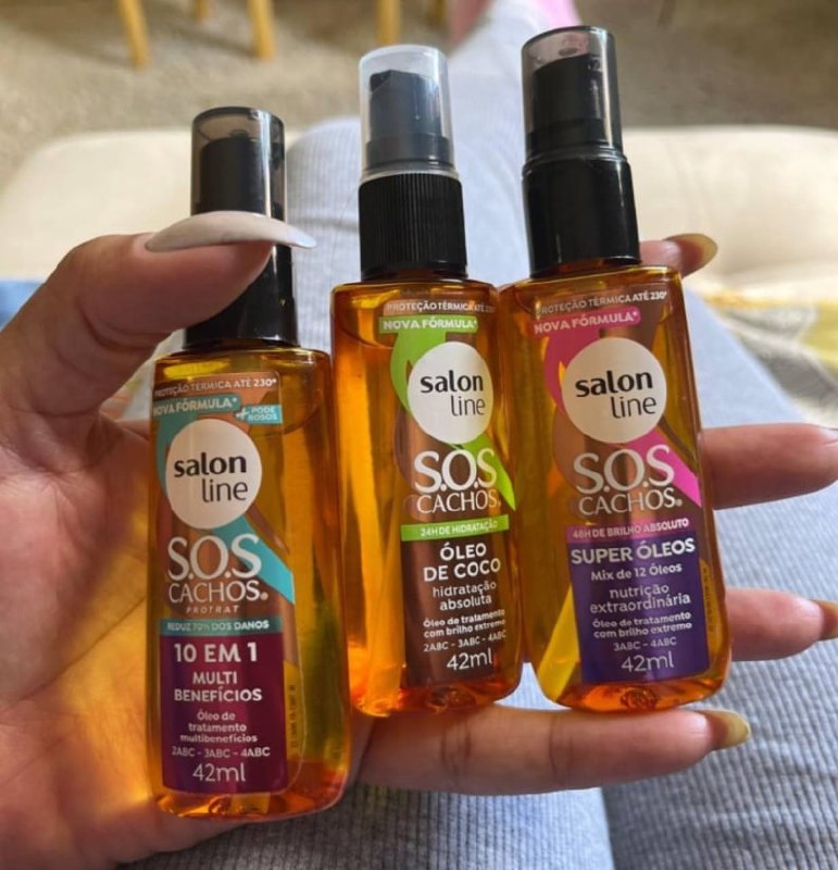 Kit 3 Óleos de Tratamento Salon Line 42ml