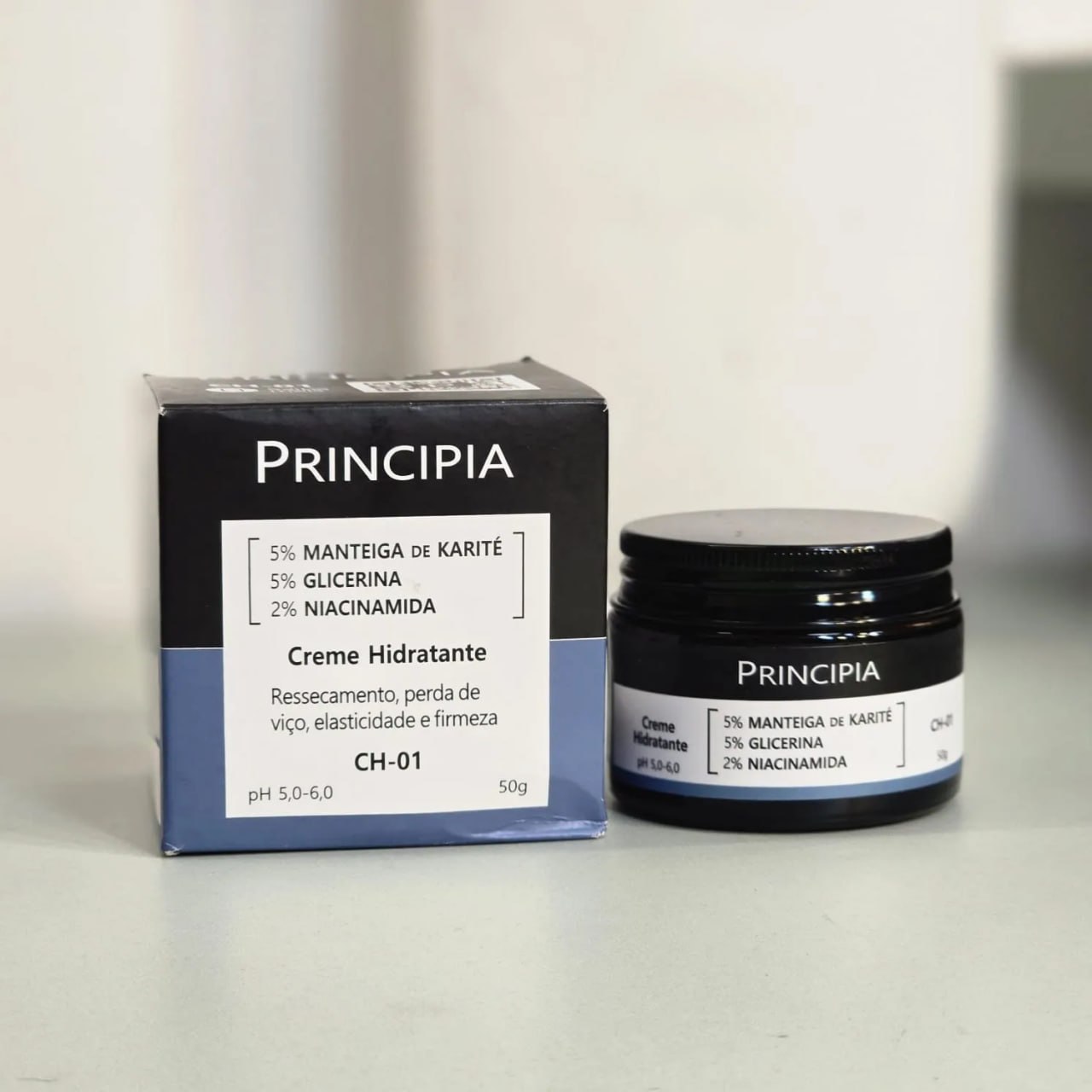 Creme Hidratante Facial 5% Karité + Glicerina + Niacinamida 50g