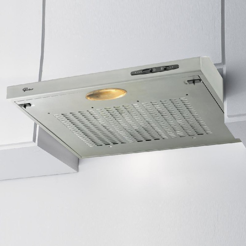 Depurador Fischer Power Steel 60cm Inox