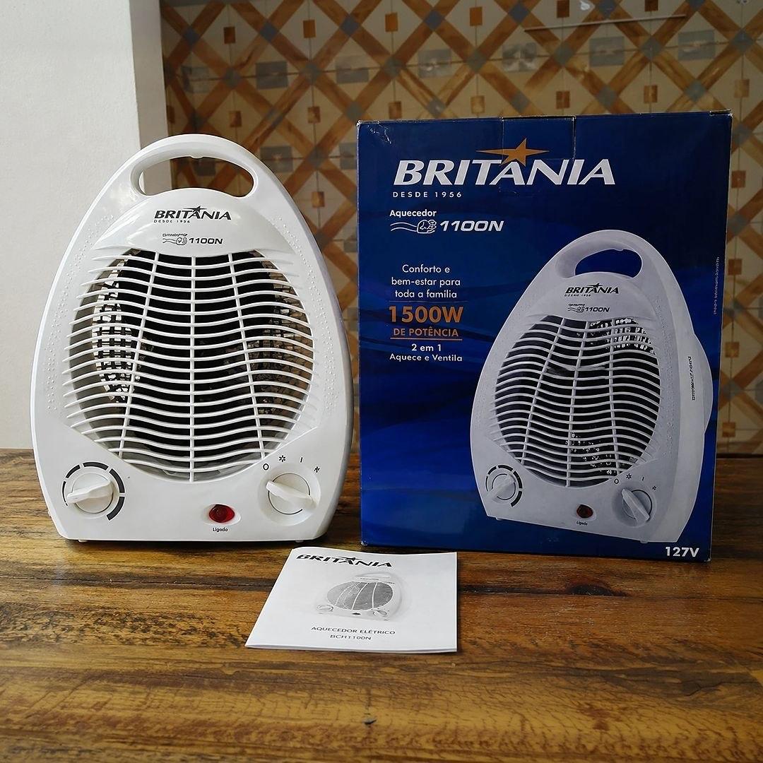 Aquecedor Britânia 1500W Branco AB1100N