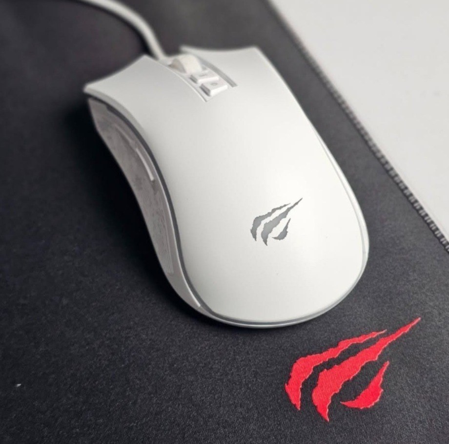 Mouse Gamer Havit MS1034 White RGB