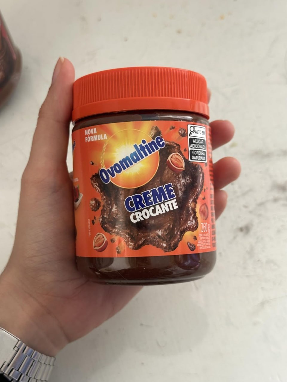 Creme Crocante Ovomaltine Pote 260g