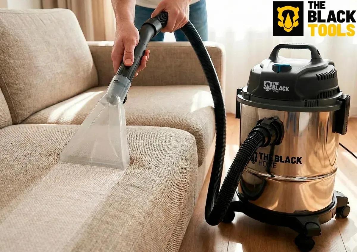 Aspirador Pó e Água Inox Turbo 12L 1200W com Soprador TBAC120