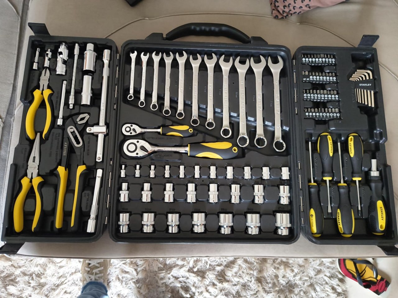 Stanley Kit de Ferramentas 110 Peças