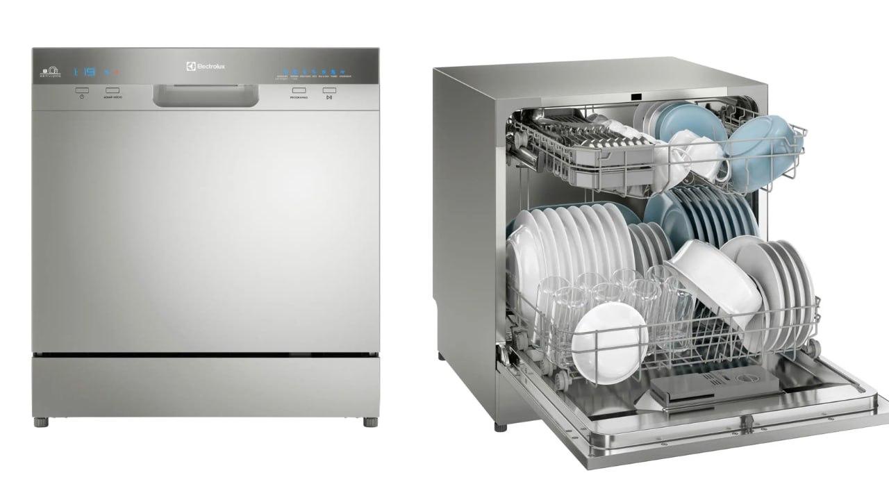 Lava-Louças Electrolux 8 Serviços Inox LL08S 110v
