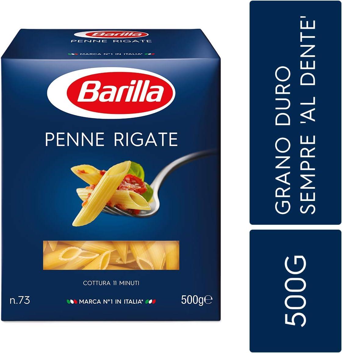 Barilla Macarrão Grano Duro Penne Rigate 500g
