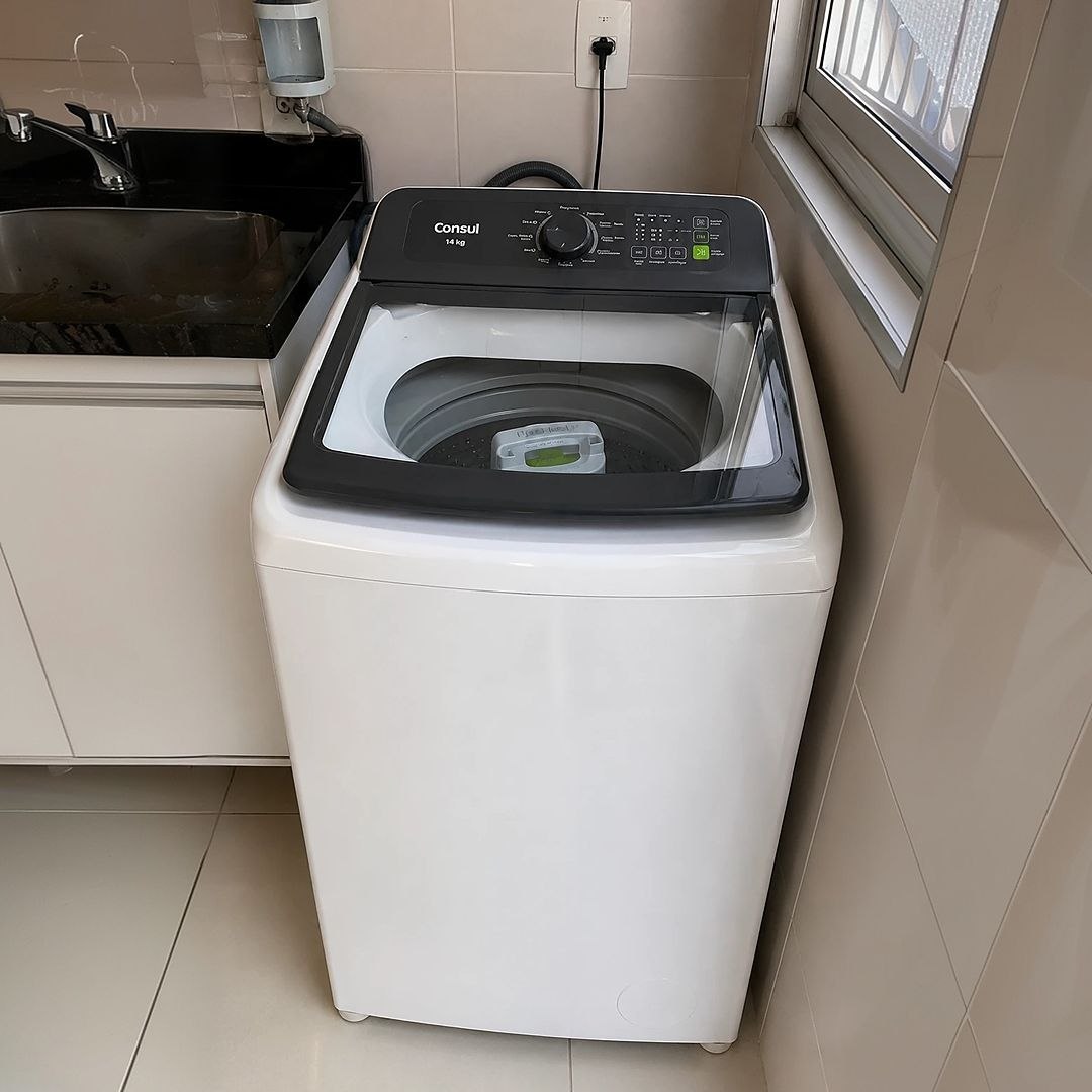 Máquina de Lavar 14kg Consul com Modo Eco 110V