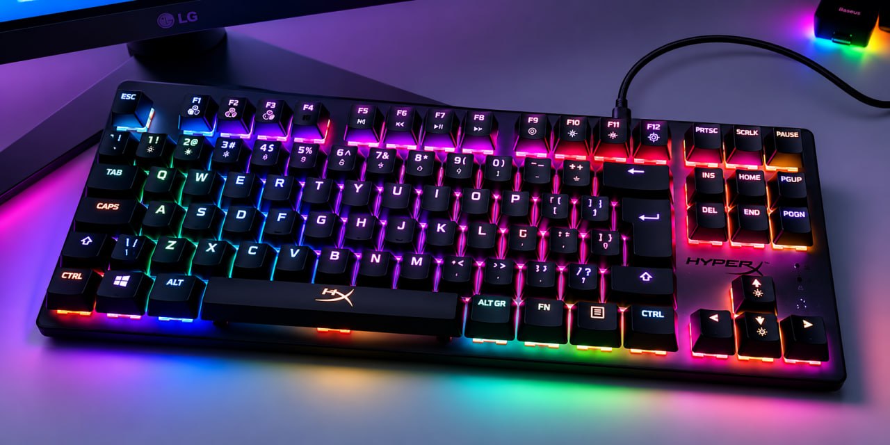 HyperX Alloy Origins Core Teclado Mecânico Gamer HX Red Layout BR
