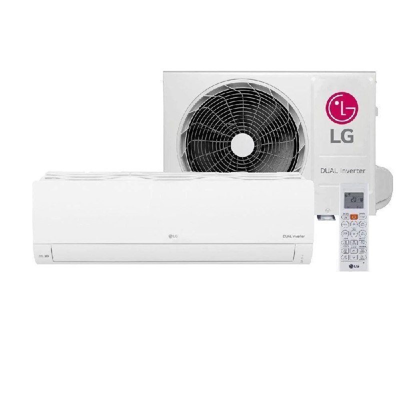 Ar-Condicionado LG DUAL Inverter Compact +AI 12.000 BTU