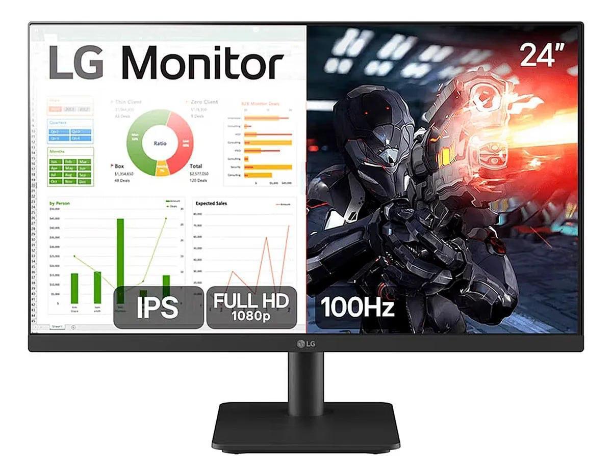 Monitor Gamer LG 24" Full HD 100Hz IPS 24ms (24MS500-B)