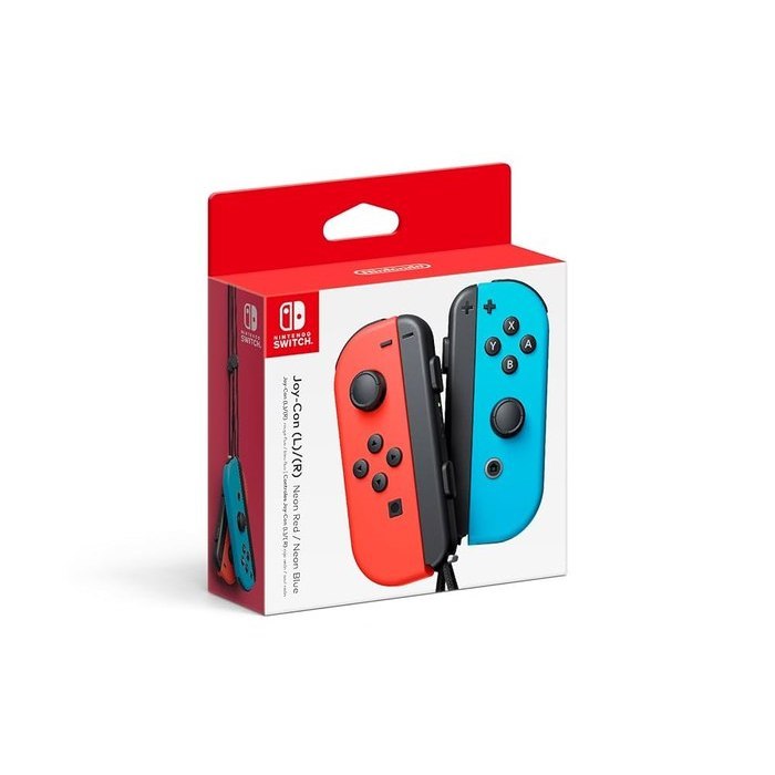 Controle Nintendo Switch Joy-Con Vermelho e Azul