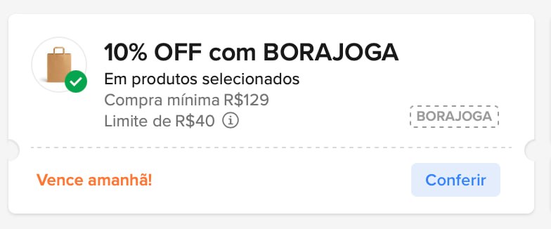 Cupom Mercado Livre 10% OFF