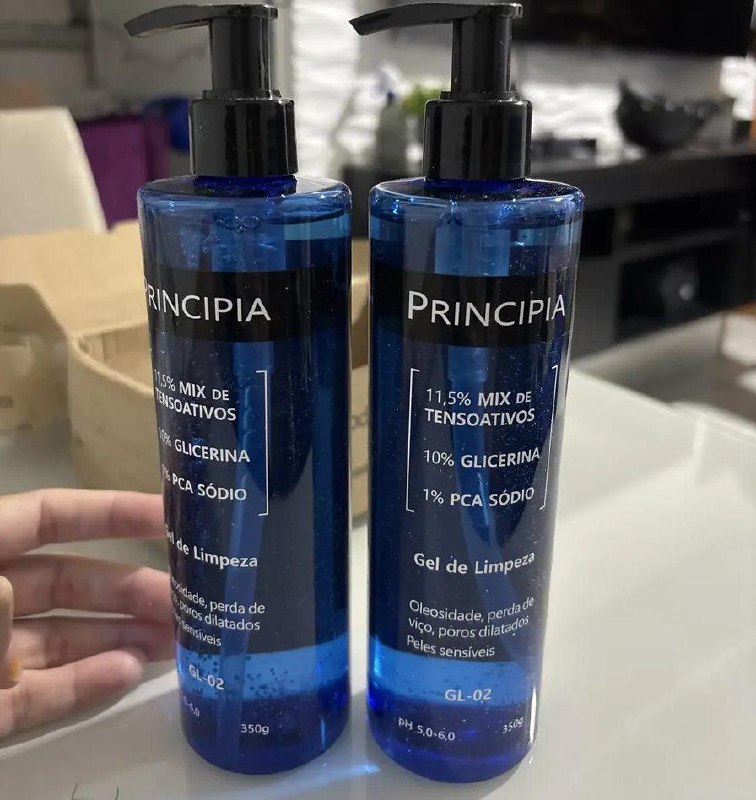 Kit 2 Géis de Limpeza Facial Principia GL-02