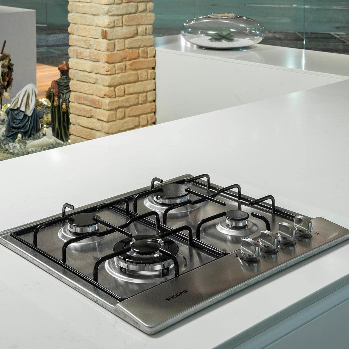 Cooktop à Gás Suggar 4 Queimadores Inox FG4134IX