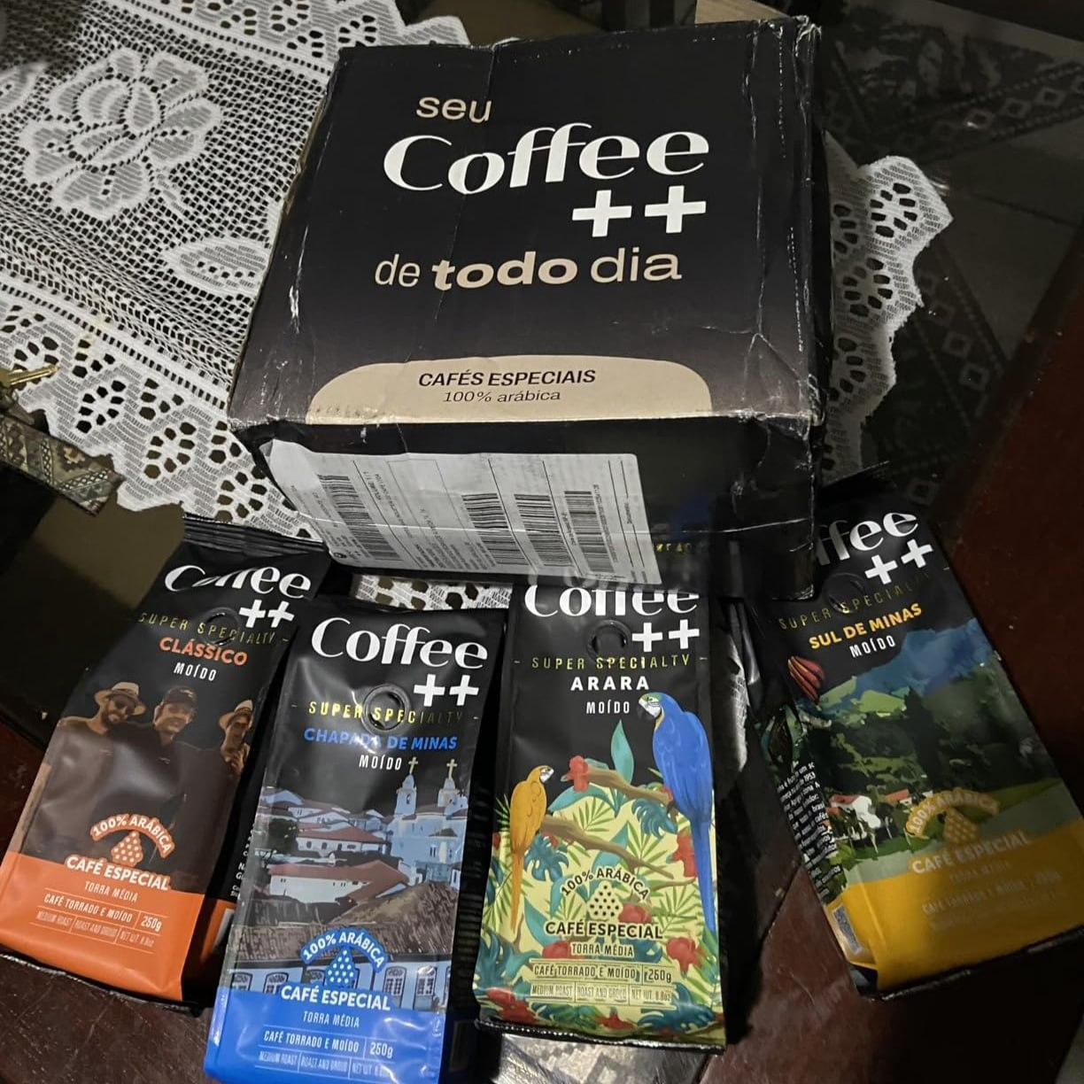 Kit 4 Pacotes Café Especial Em Grãos Coffee++