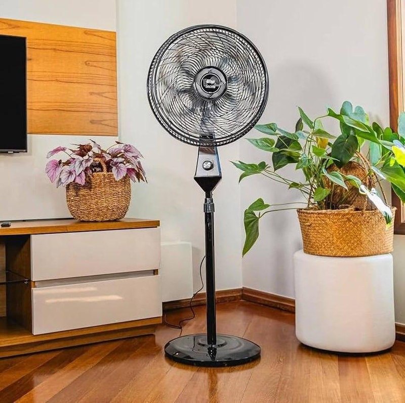 Ventilador de Coluna 50cm WAP FLOW TURBO 8 Pás 3 Velocidades 180W