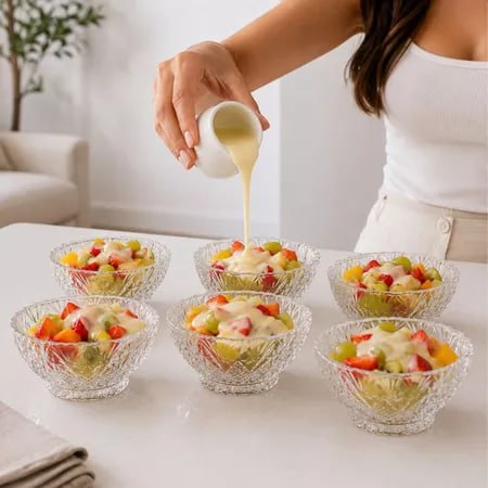 Kit Bowls de Vidro 150ml 6 a 24 Peças