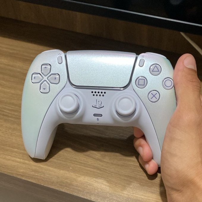Controle PlayStation DualSense Chroma Pearl