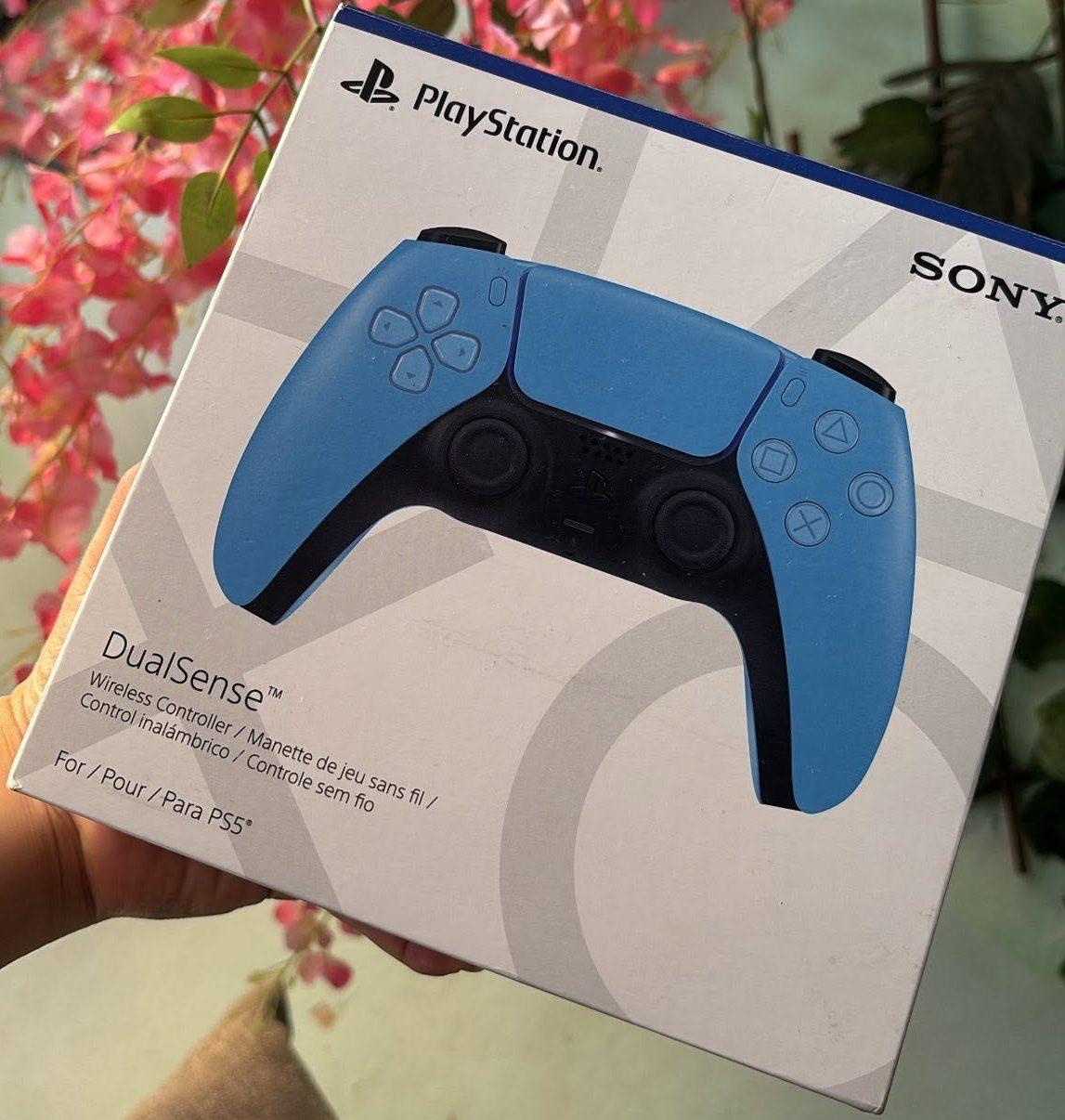 Controle sem fio PlayStation DualSense Starlight Blue
