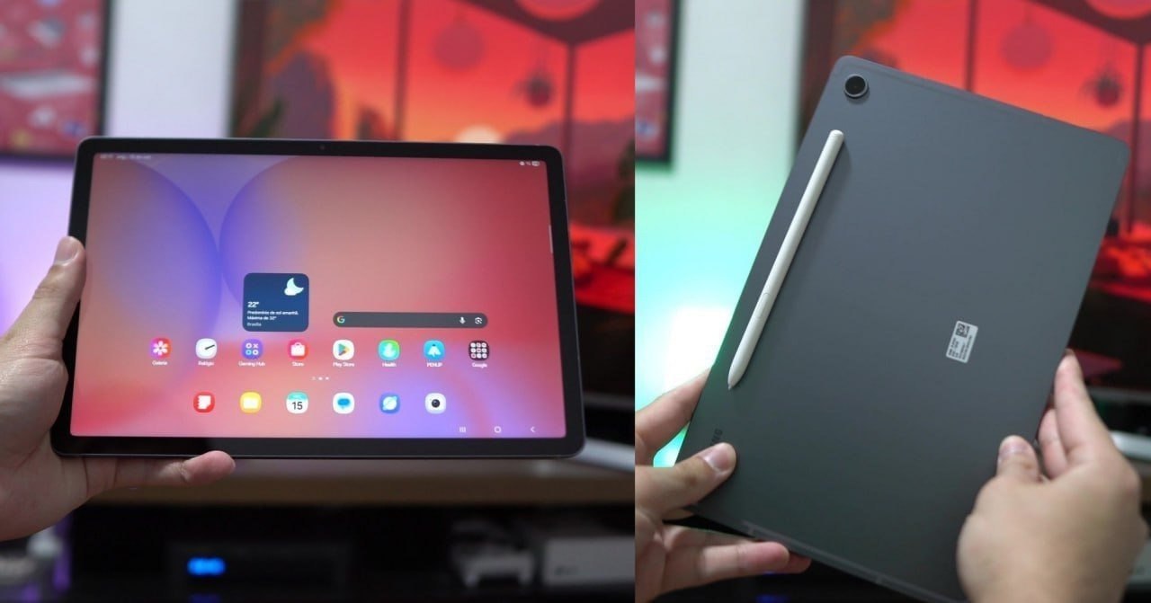 Galaxy Tab S10 Lite 128GB WIFI Tela 10.9" Cinza
